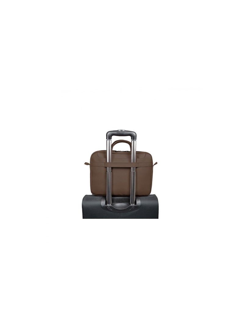 Port Designs ZURICH Toploading Laptop case 14/15.6 inch Brown