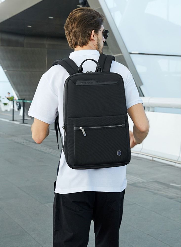 Business Travel Laptop Backpack, Waterproof Professional Expandable Bag for Men