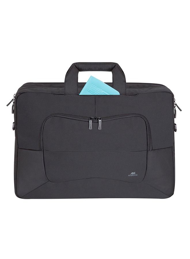 RivaCase 8455 Black Full Size Laptop Bag 17.3