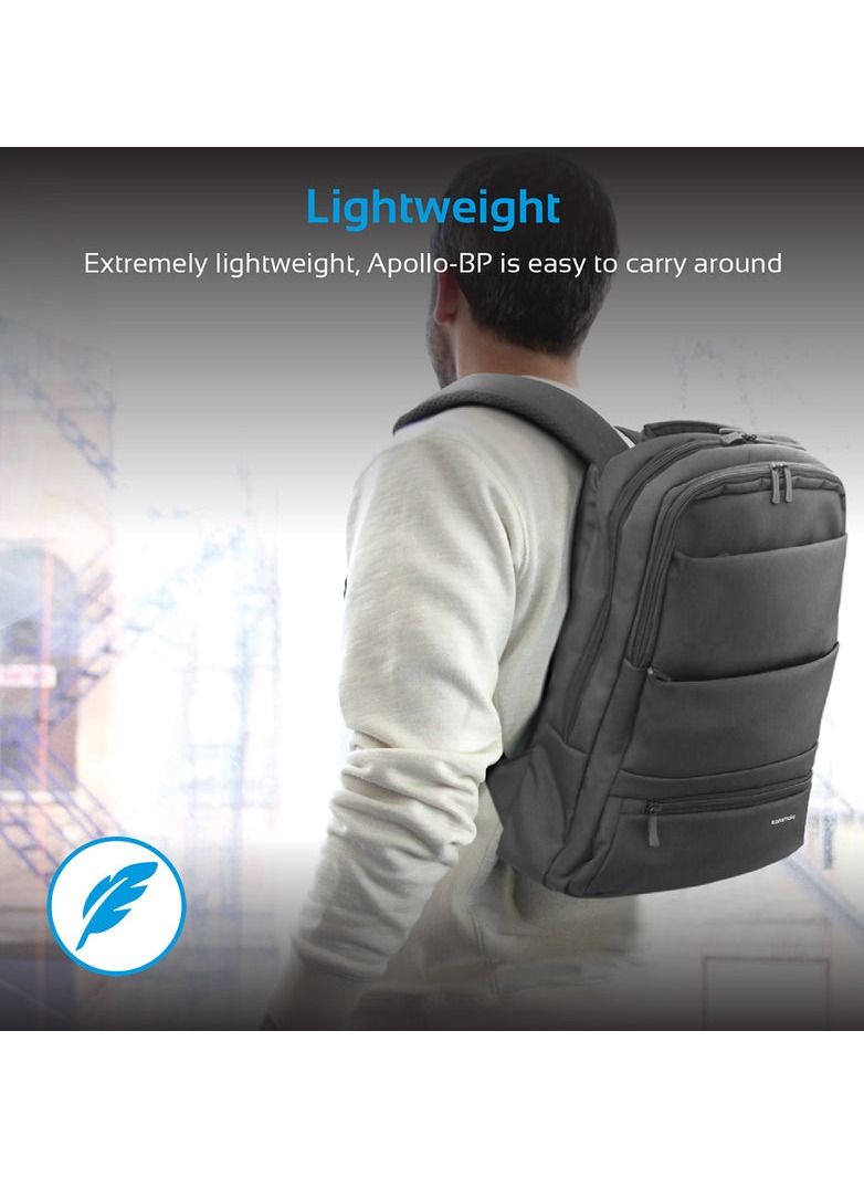 Dual-Pockets Urban Backpack with Multiple Compartments