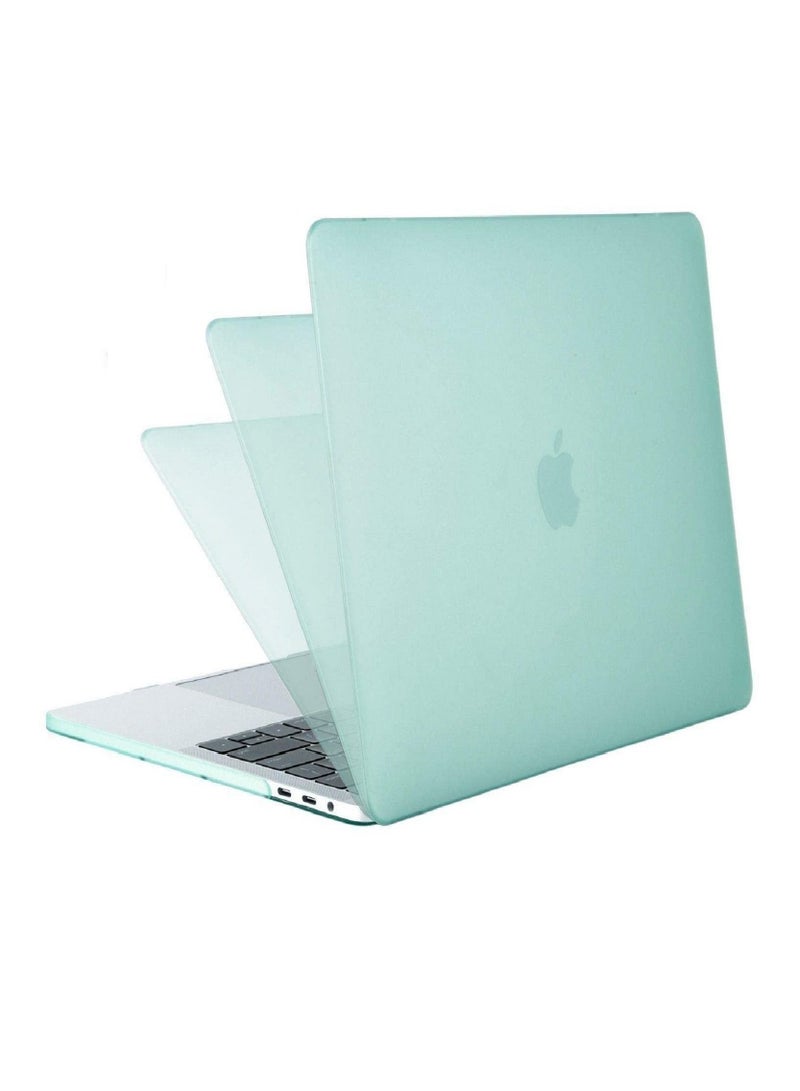 Hard Shell Case and Screen Protector Compatible with MacBook Pro 16-Inch Model: A2141 (MVVJ2xx/A, MVVK2xx/A, MVVL2xx/A, MVVM2xx/A) Retina Display with Touch Bar Touch ID, Mint Green