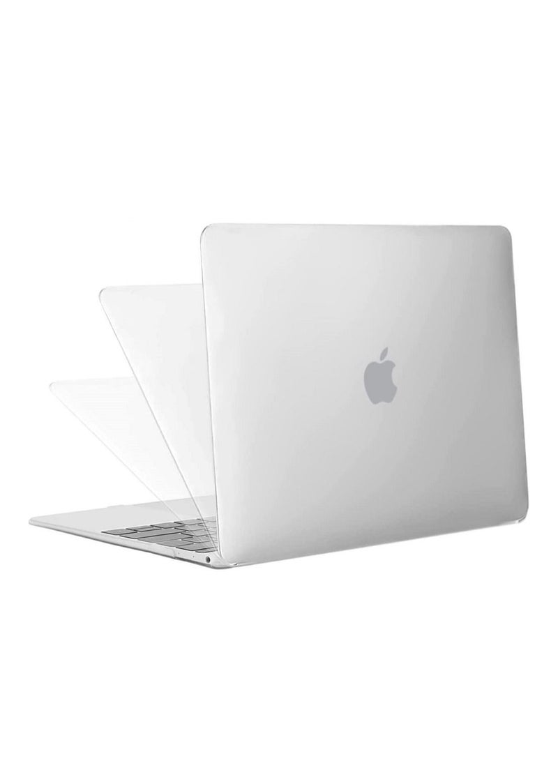 Compatible with Mac Book New Pro 13 inch Case 2018/2017/2016 Model A1988 A1708 (Non Touch Bar) Ultra Slim Plastic Hard Shell Case with US Layout Skin Keyboard Cover White