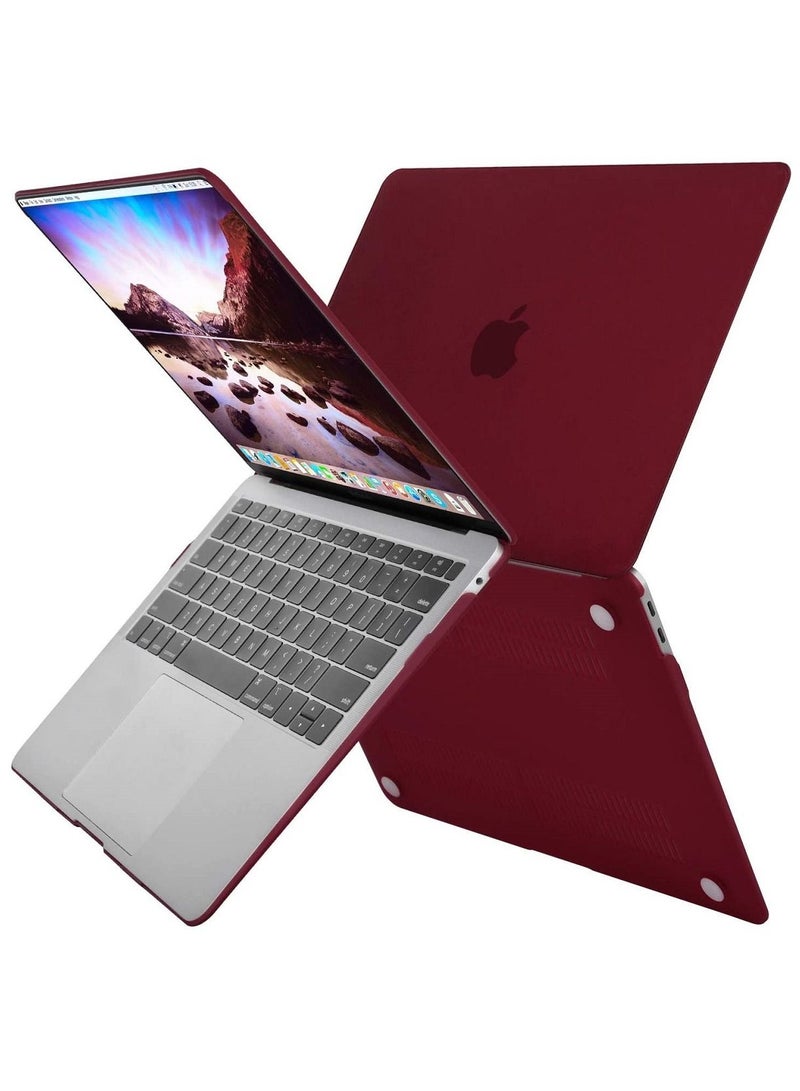 Compatible with Mac Book New Pro 13 inch Case 2018/2017/2016 Model A1988 A1708 (Non Touch Bar) Ultra Slim Plastic Hard Shell Case with US Layout English Keyboard Cover Purple