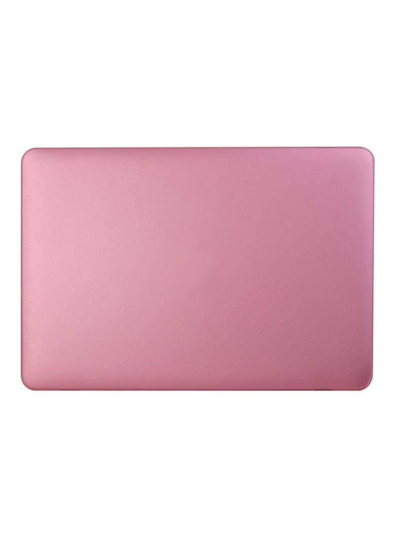 Plastic Hard Shell Case Cover Compatible with Older Version MacBook Air 13-Inch Models: A1369 & A1466, Release 2010 to 2017, Pink