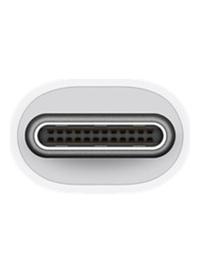 USB-C Thunderbolt To VGA Multiport Adapter For iPad, MacBook, iMac White