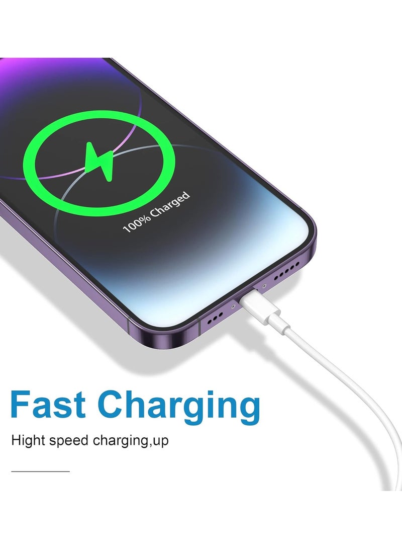 USB Type-C to Type-C Data & Charging Cable - USB C-C Fast Charger Cord for MacBook Pro 16 15 14 13 inch for MacBook Air MacBook 12
