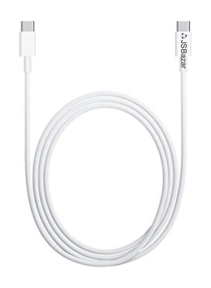 USB Type-C to Type-C Data & Charging Cable - USB C-C Fast Charger Cord for MacBook Pro 16 15 14 13 inch for MacBook Air MacBook 12