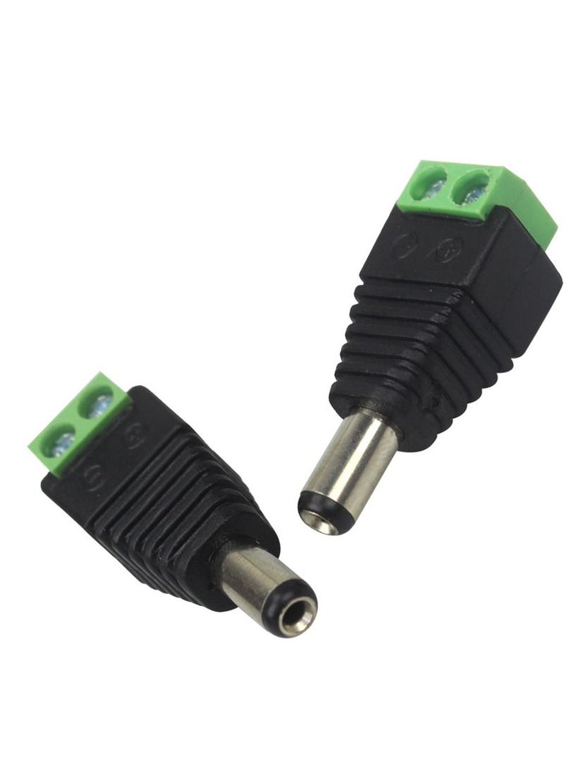 Male DC connector Power Jack Adapter Plug