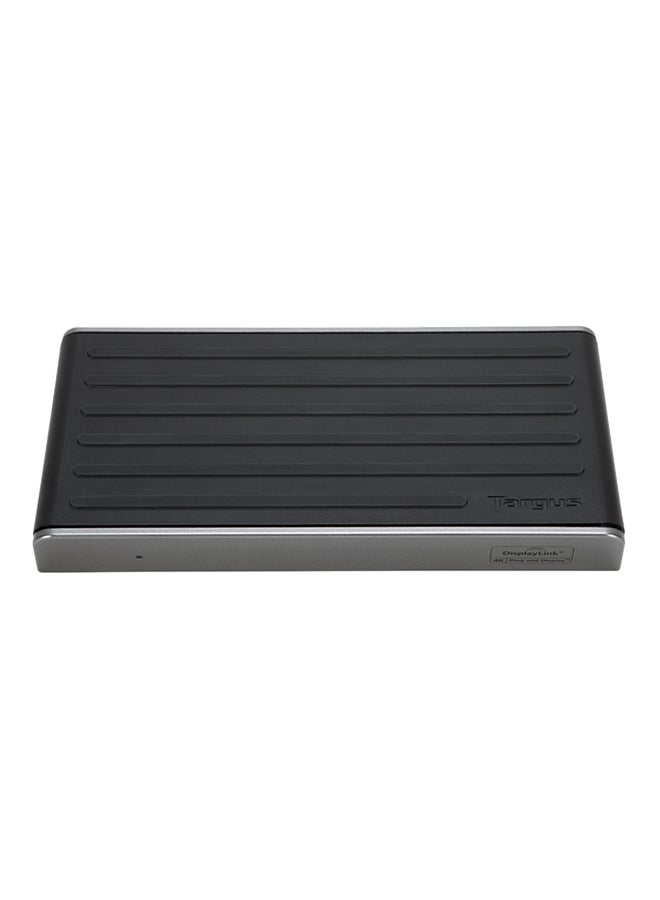 Universal UsbA Docking Station Dv 4Kp60 Uhd Black