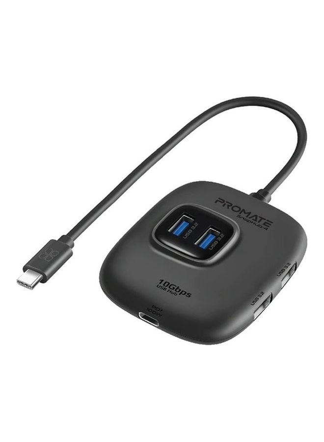 Ultra Fast USB 3.2 Hub Black