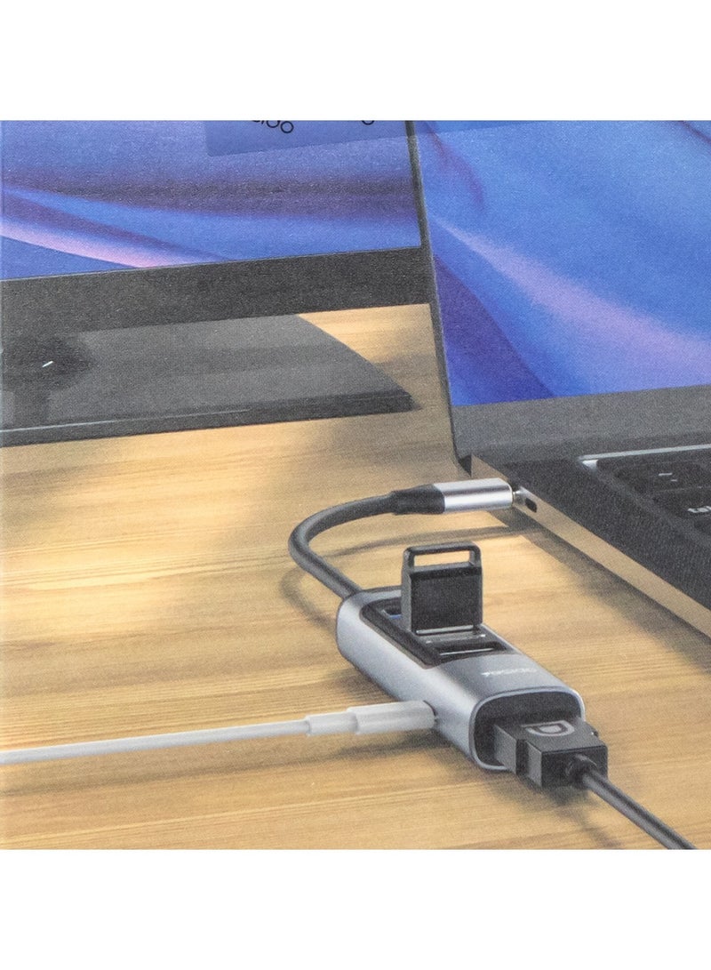 5 in 1 Type-C Multifunction, Docking Station, HUB Adapter