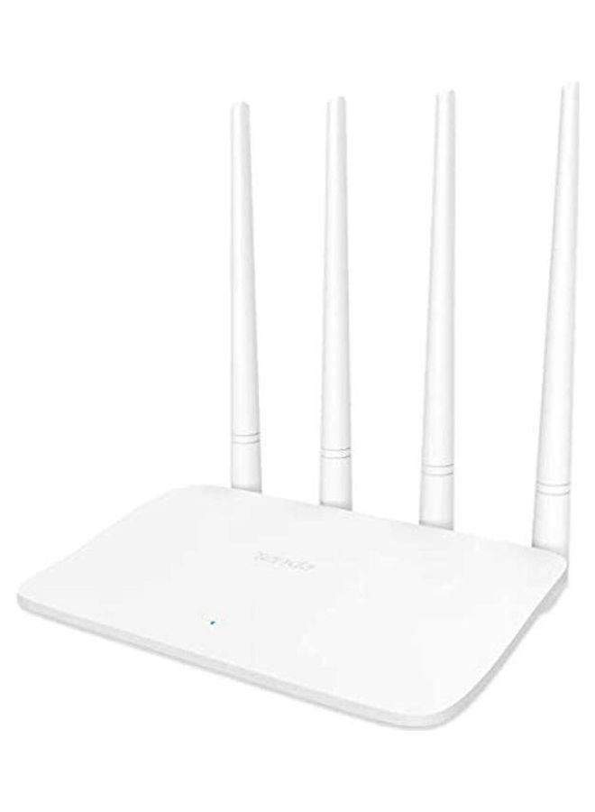 Wireless Router with 4 Antenna White