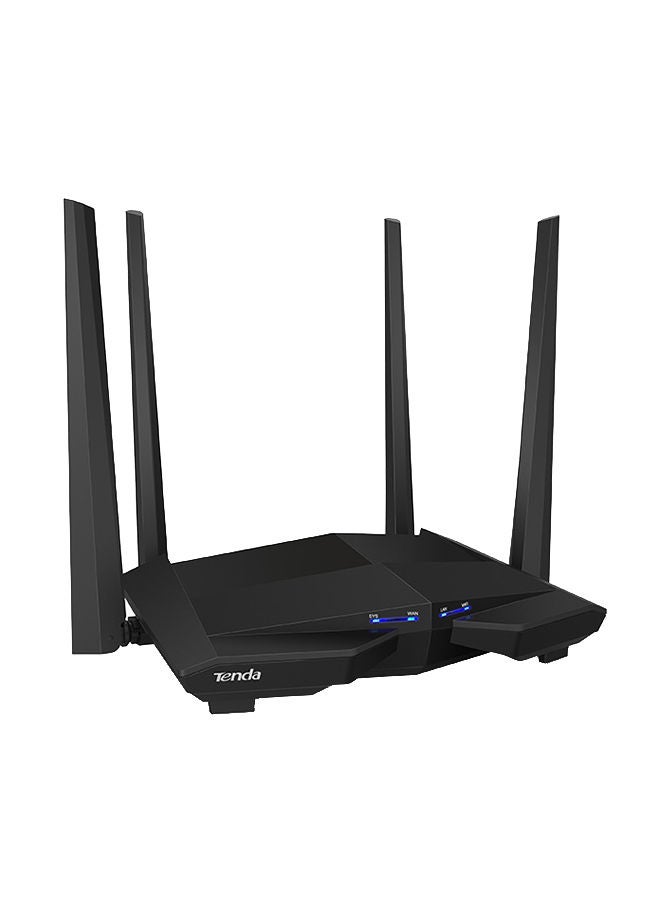 AC21 2100Mbps Dual Band Gigabit Wireless Router, MU-MIMO, Easy Setup, Supports Guest Network, Parental Control, Client Filter, IPv6 (Black, Not a Modem) Black