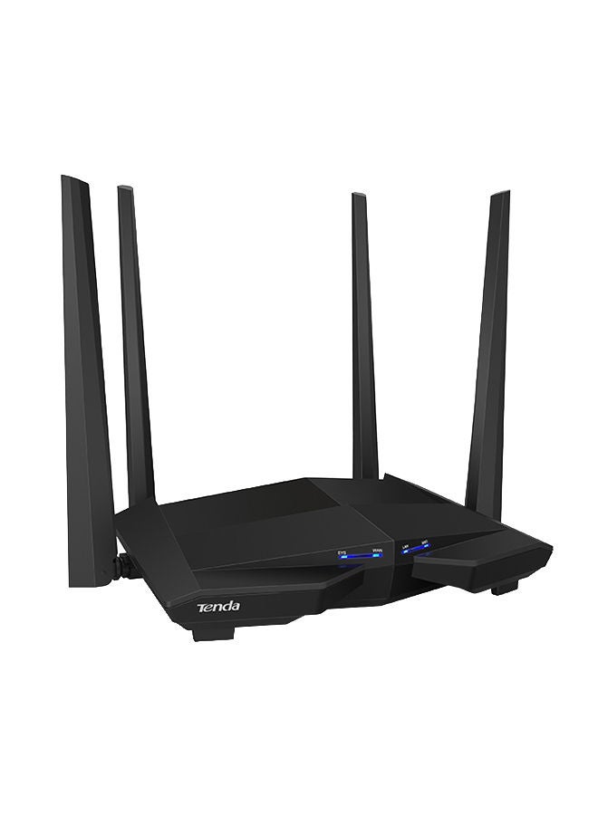 AC21 2100Mbps Dual Band Gigabit Wireless Router, MU-MIMO, Easy Setup, Supports Guest Network, Parental Control, Client Filter, IPv6 (Black, Not a Modem) Black