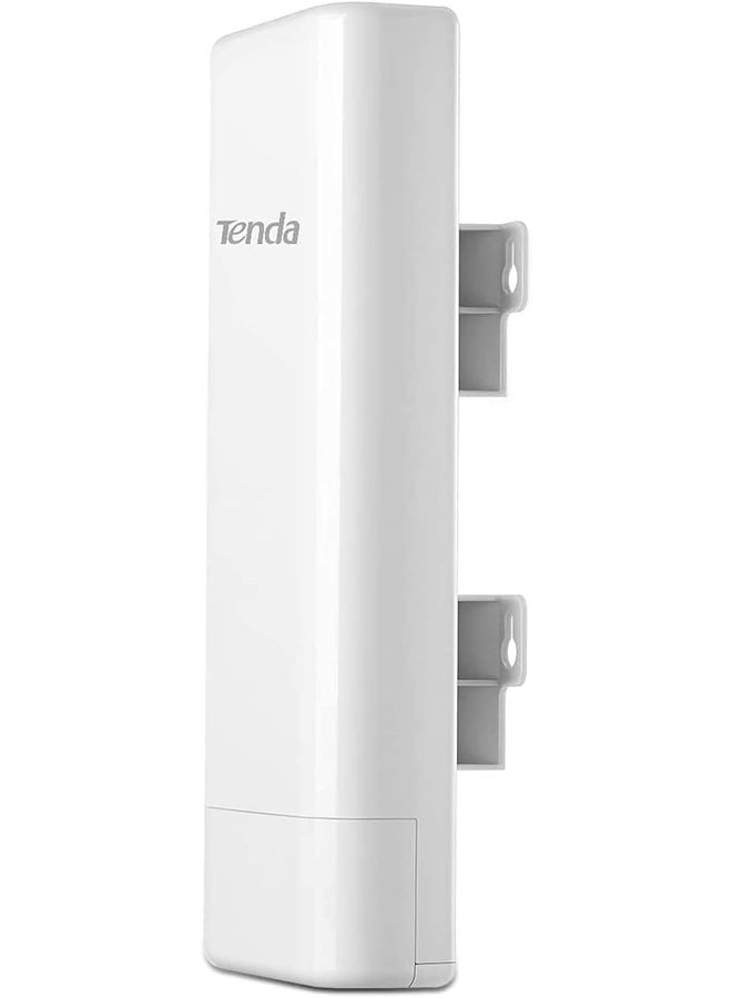 Outdoor Access Point Wi-Fi 2.4GHz 11N 150Mbps, 2 * 10 / 100Mbps Ethernet Port, Passive PoE, -30 ℃ ~ 60 ℃, IP64 Waterproof Enclosure, 6000V Lightning Protection(O3) White