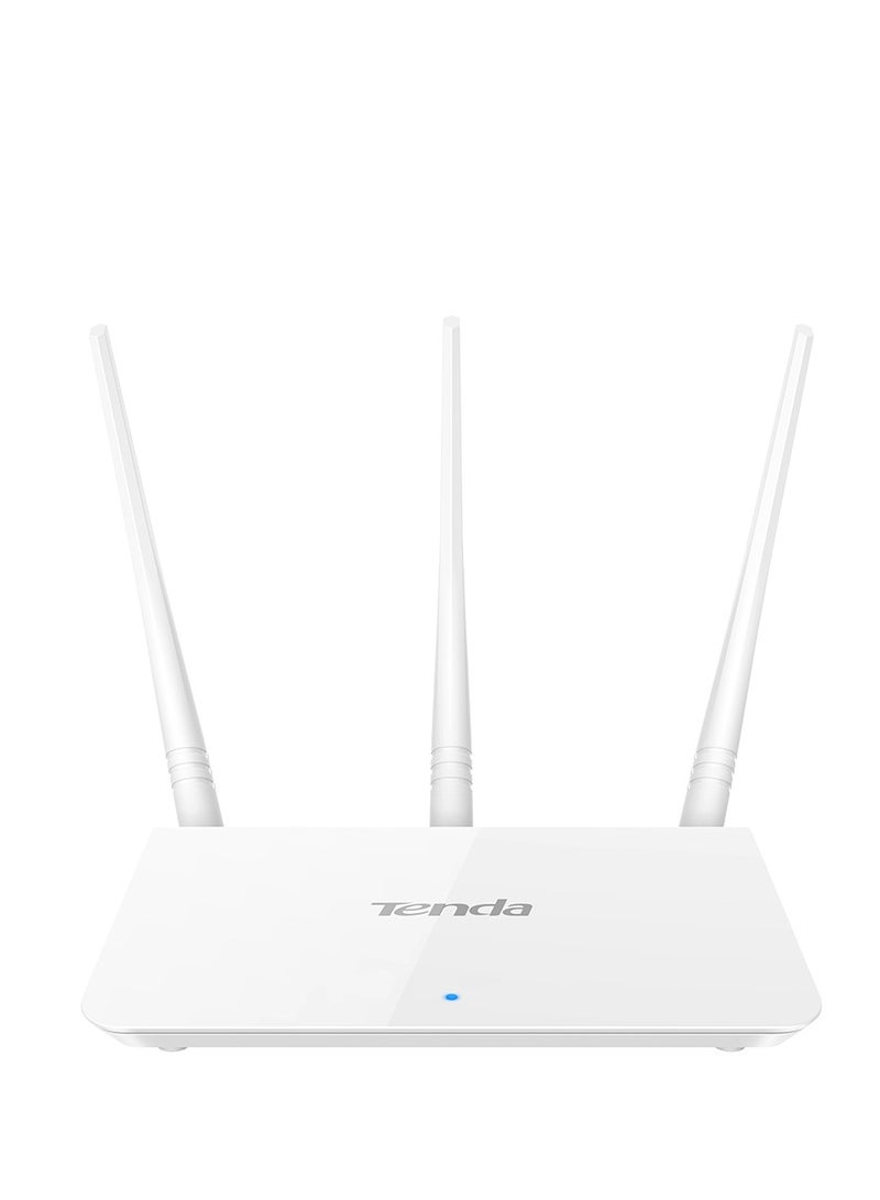 TENDA F3 Wireless N300 Home Access Point, 300 Mbps, IP QoS, WPS Button White