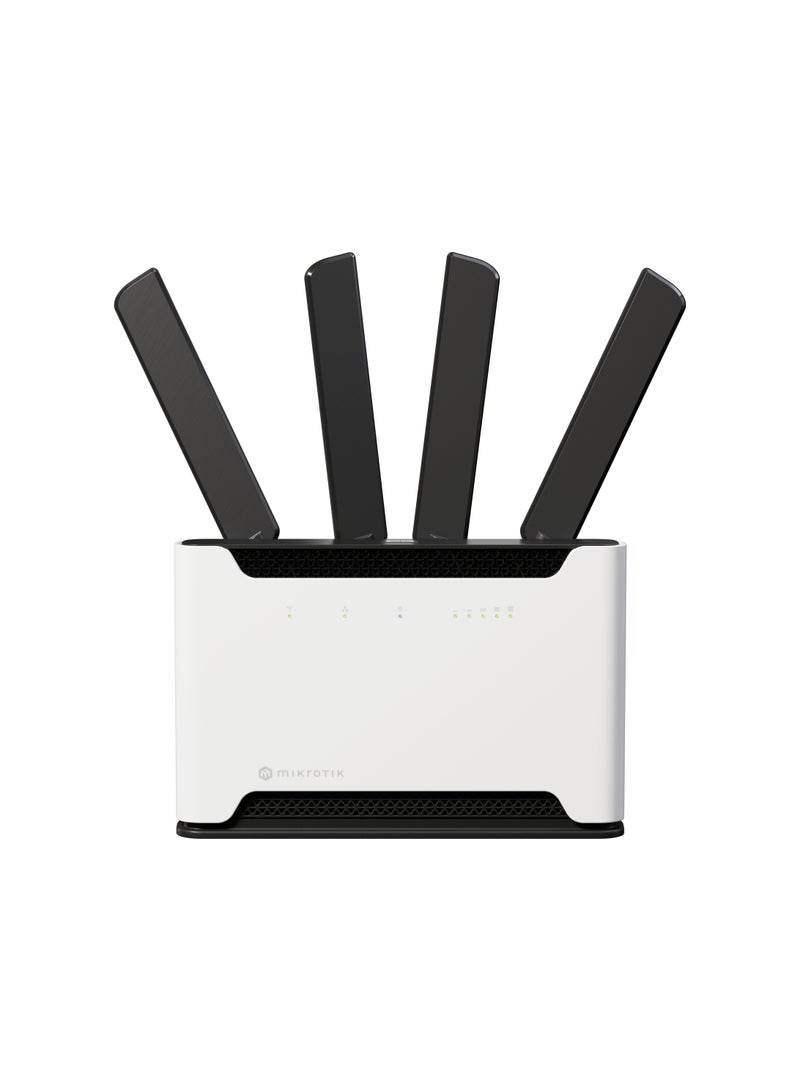 Chateau 5G Ax with Generation 6 802.11Ax Wireless Standard And Wave 2 Support Black And White