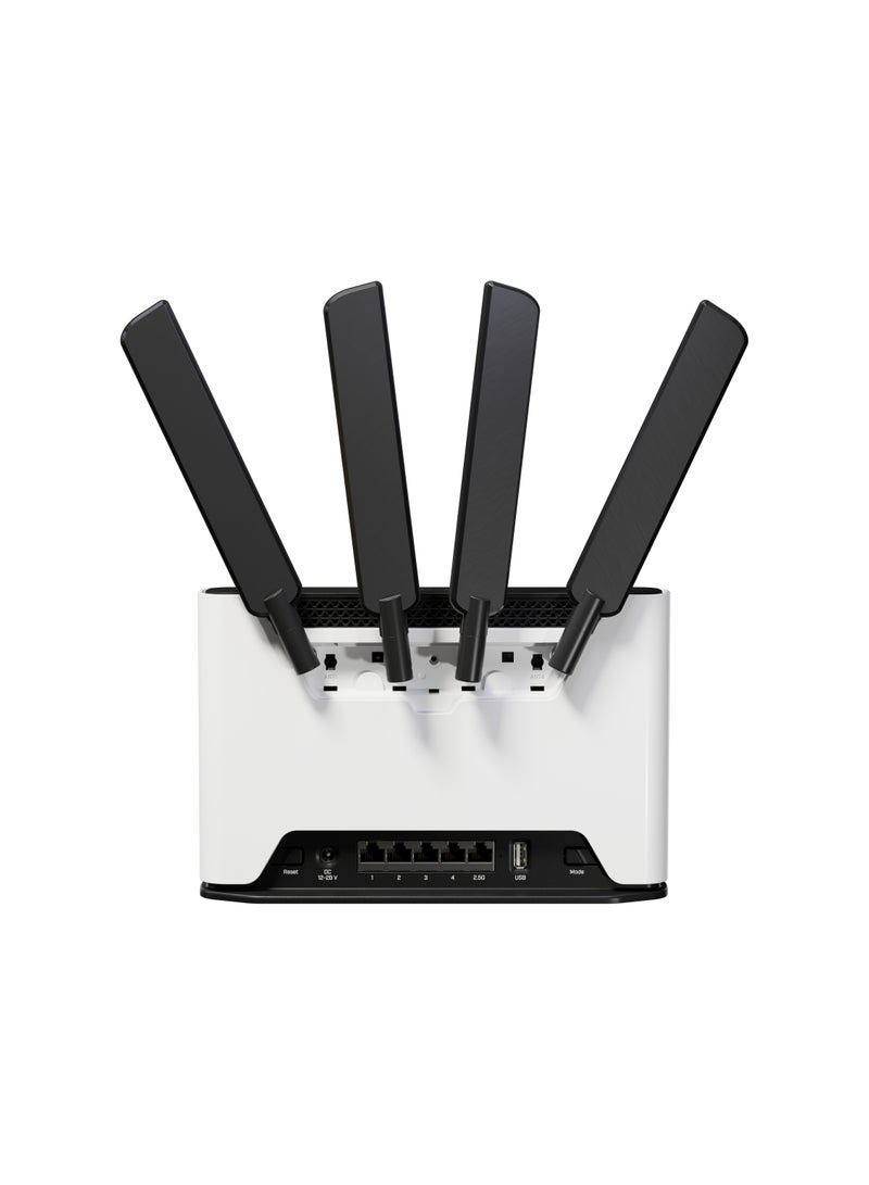 Chateau 5G Ax with Generation 6 802.11Ax Wireless Standard And Wave 2 Support Black And White