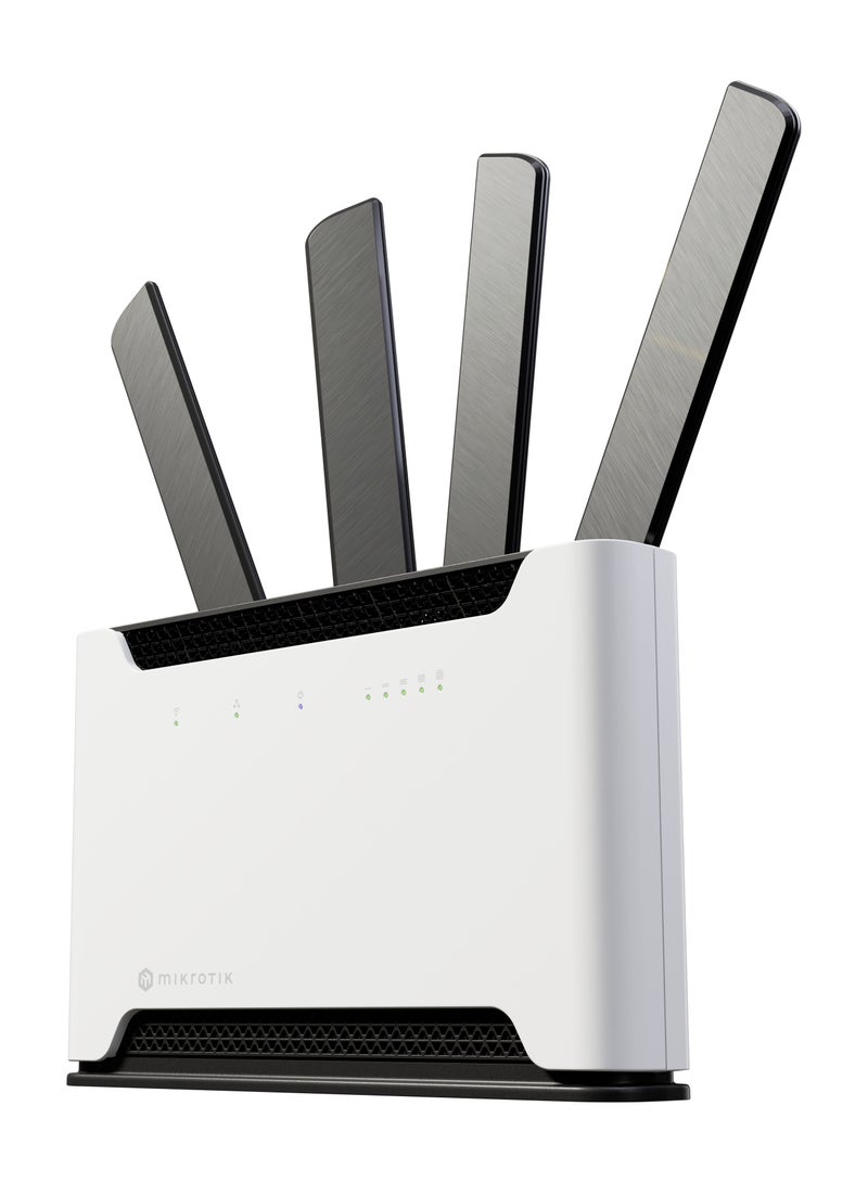 Chateau 5G Ax with Generation 6 802.11Ax Wireless Standard And Wave 2 Support Black And White