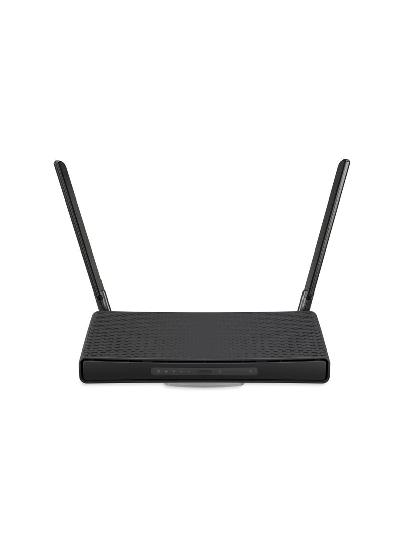 hAP Ax3 Gen 6 Wireless, 2.5 Gigabit Ethernet, PoE, WPA3 Router Black