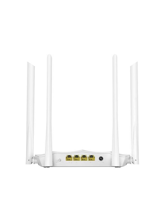 AC1200 Dual Band 4 Port WiFi Router - AC5(V3.0) White White