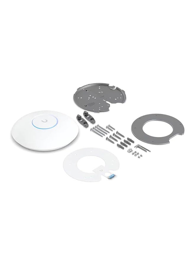 U7 Pro Tri-Band Wi-Fi 7 Access Point, 2.4 GHz / 5GHz / 6GHz, Up to 9.3Gbps Speed, Wi-Fi 7 (802.11be), 300+ Connected Devices, WPA3 Security, 2* 2.5G ETH PoE+, U7-Pro White