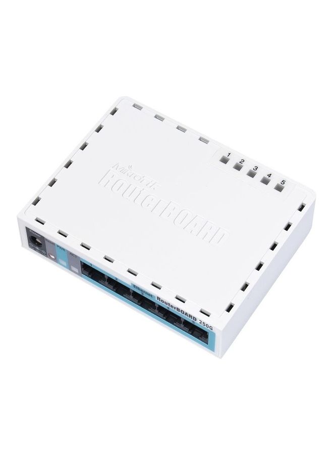 RB250GS Gigabit Switch Five Ports White