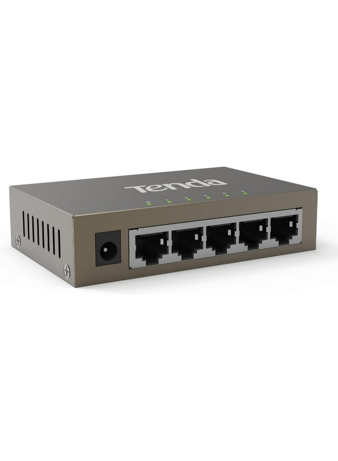 TEG1005D With 5-Port Gigabit Ethernet Unmanaged Switch Desktop Brown