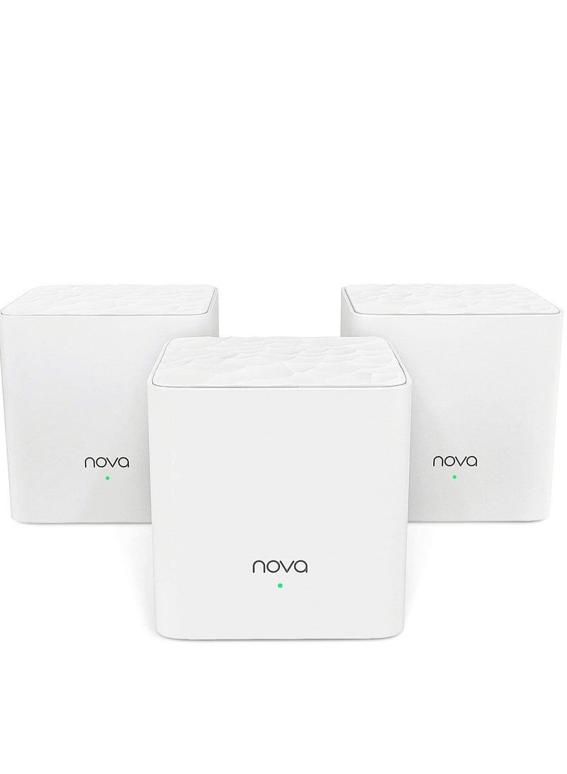 MW3 AC1200 Whole Home Mesh WiFi System (3-Pack) White