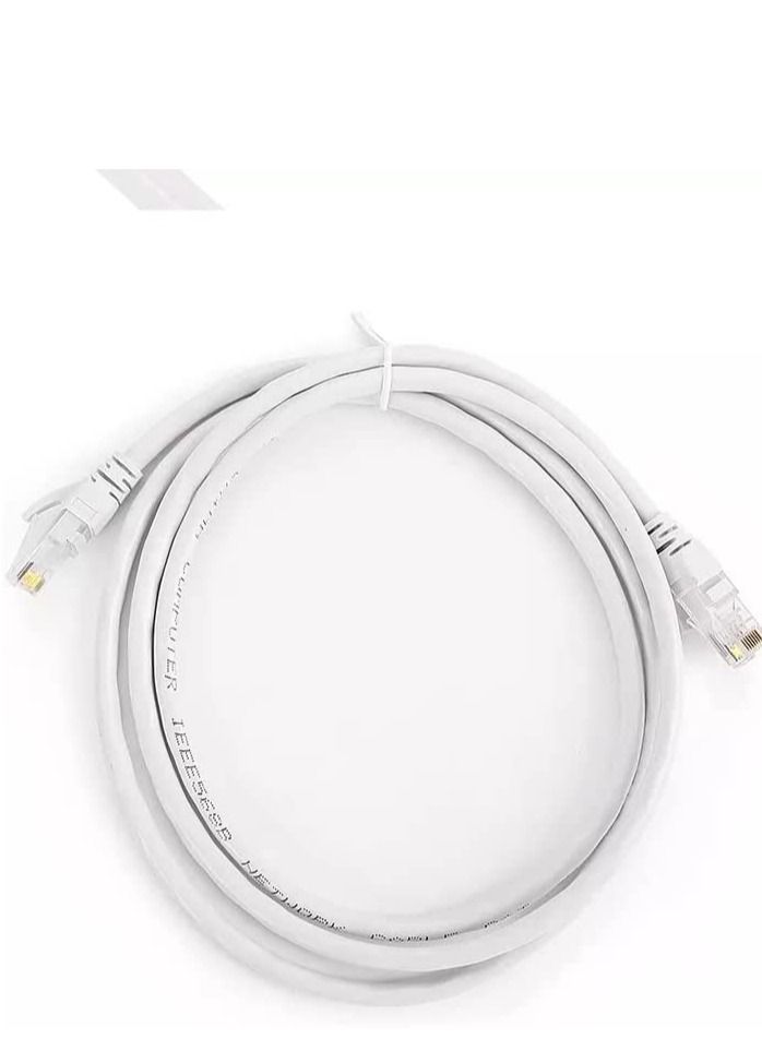 DKURVE Cat 6 Grey Patch Cable