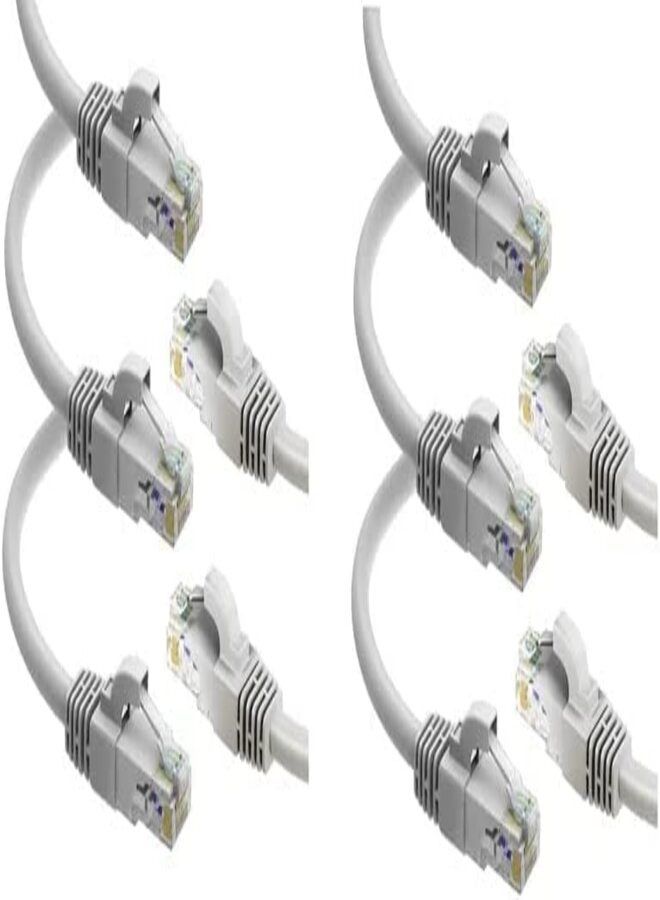 CAT6A UTP patch cable  Grey 3M  Pack of 10