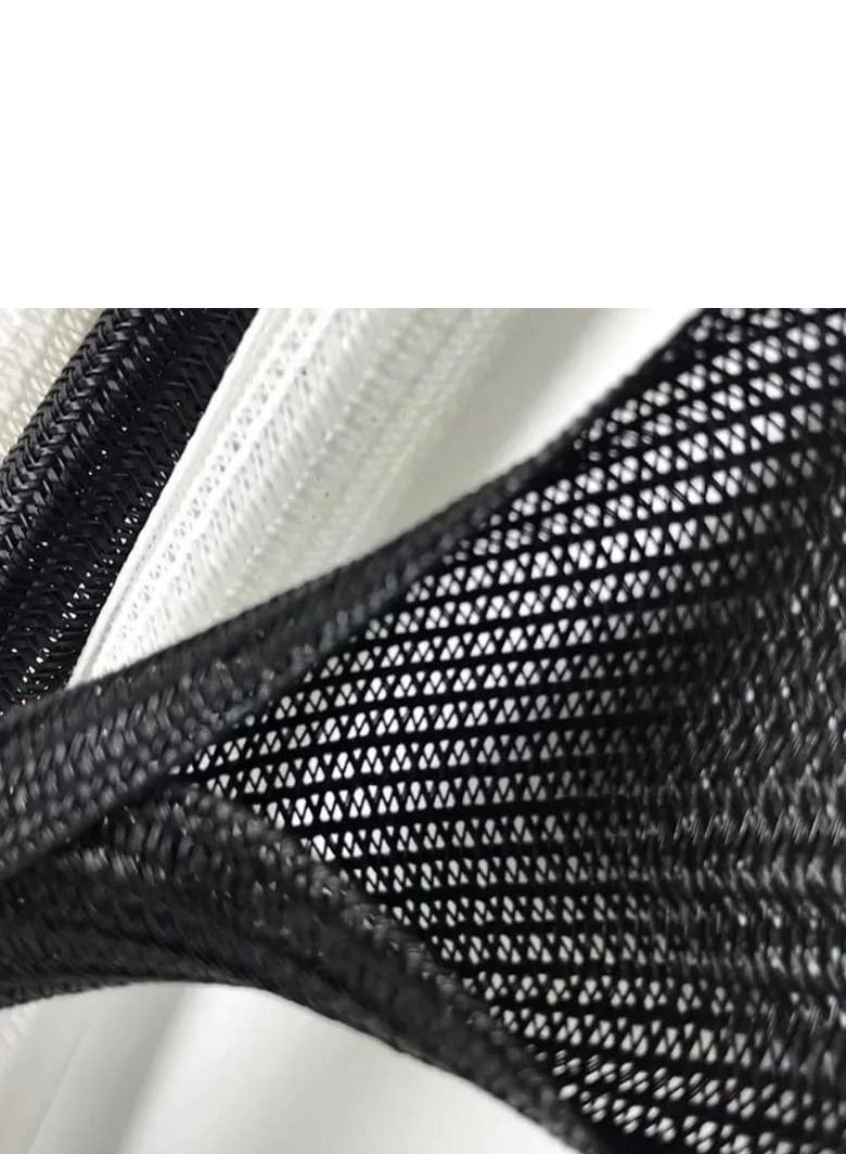 DKURVE® Cable Sleeve Tubing Cord Sock Braided PET Cable Sleeve, Wire Sleeve Management System 5M