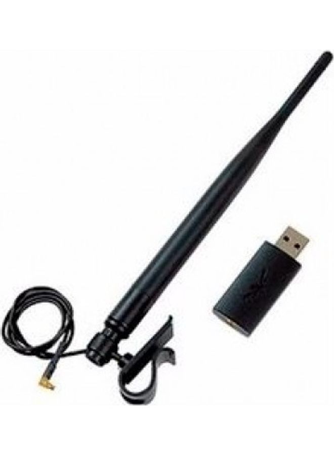 AirView2-EXT 2.4GHz Low Cost Spectrum Analyzer With External Antenna Black
