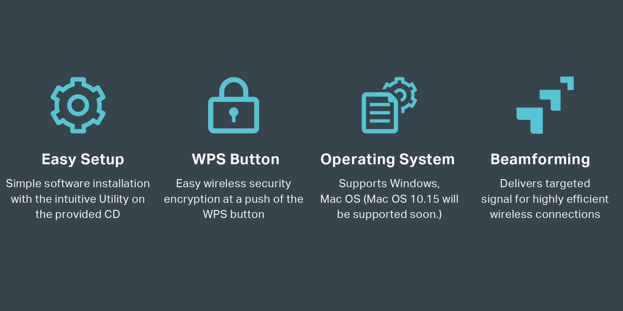 Archer T4U AC1300 Wireless Dual Band USB Adapter, USB 3.0 Wireless Network Dongle with Foldable High Gain Antenna for PC/Laptop, Works with Windows, Mac OS Black