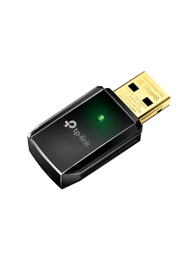 AC600 Mini Wireless USB Adapter Black