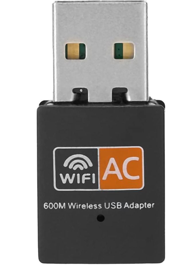 Dual Band 5GHz/2.4GHz WiFi Adapter, USB Network Card Adapter, 5G Computer Receiver, Mini 2.4G 8811 External Wireless Network Card for Windows