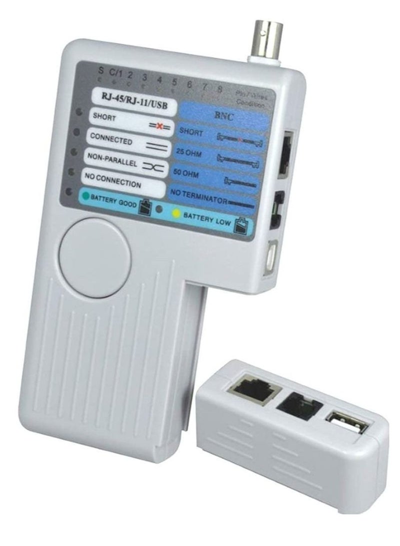 NF-3468 4 in 1 Network Cable Tester RJ45 RJ11 BNC