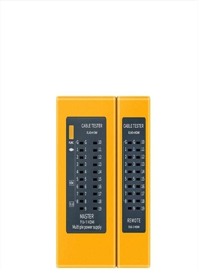 RJ45 Network Cable Tester Multifunction Industrial Control Elements RJ11 HDMI compatible Cable Tester Networking Tool
