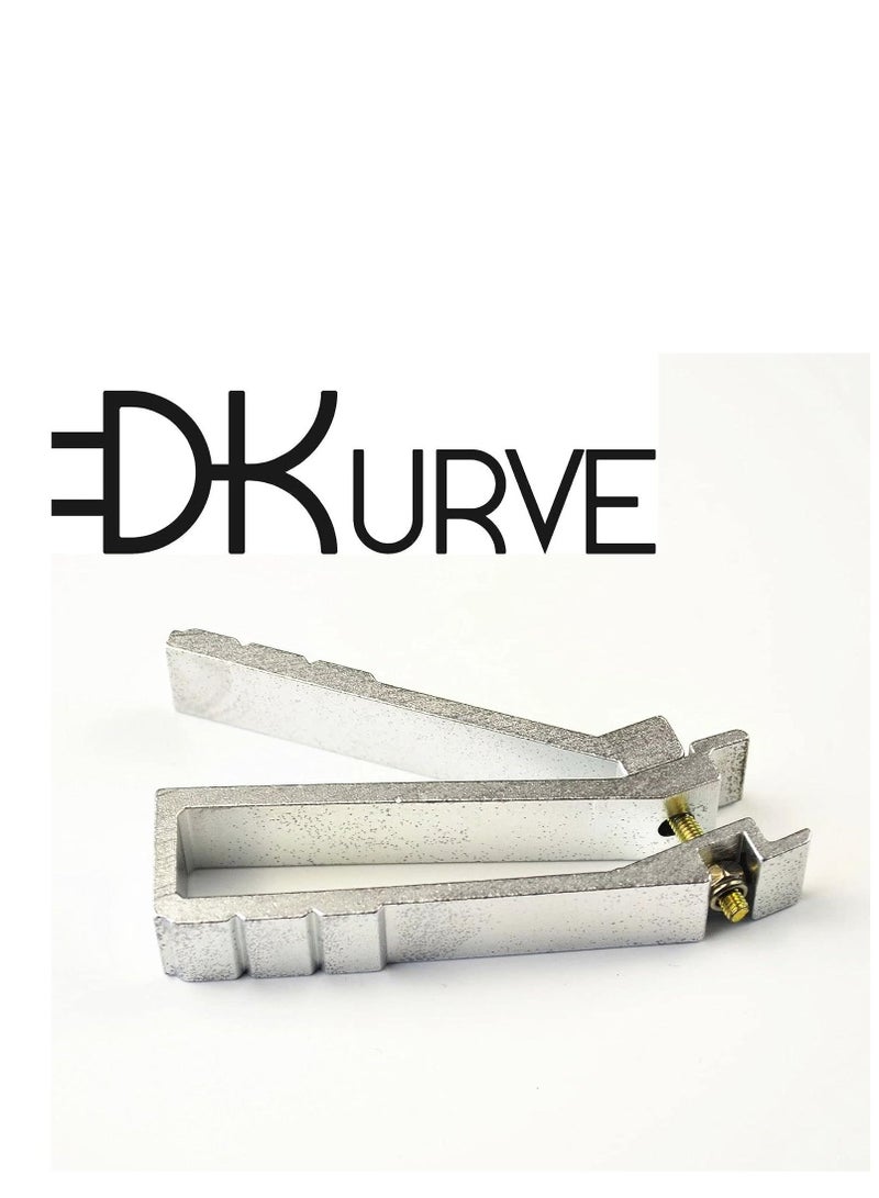 DKURVE® M6 Cage Nuts Tool for Installation Extraction - For Patch Panel Rack Mount - Silver