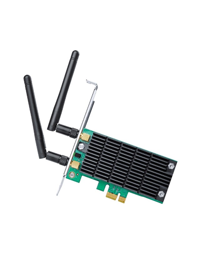 Archer T6E Wireless Dual Band PCI Express Adapter Black/Green