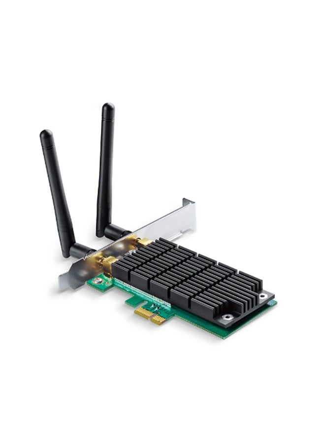 Archer T6E Wireless Dual Band PCI Express Adapter Black/Green