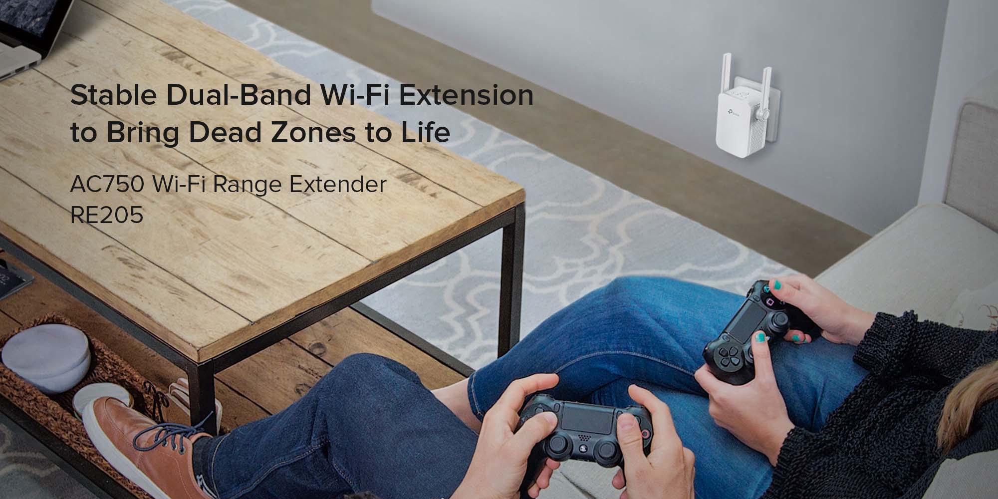 Wi-Fi Range Extender White