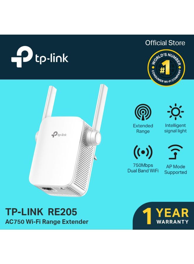 Wi-Fi Range Extender White