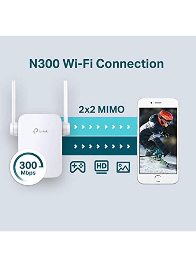 Wi-Fi Range Extender White