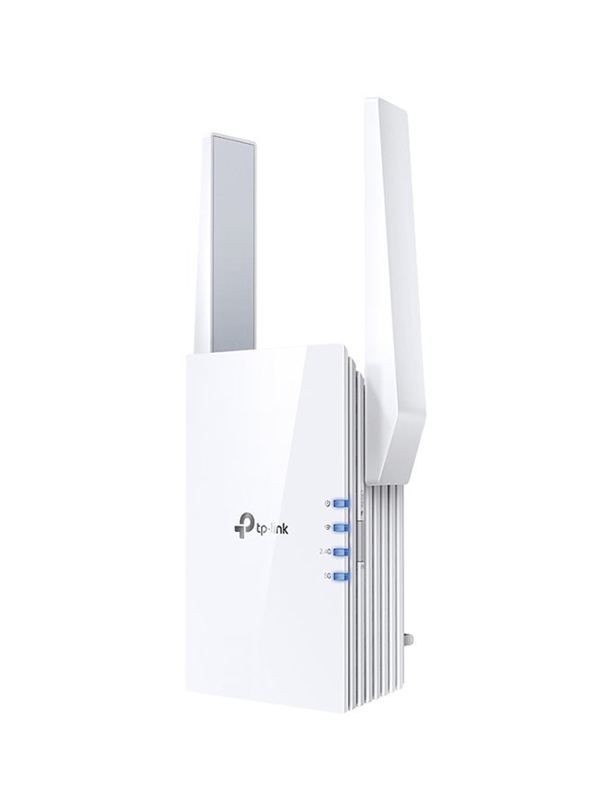 RE505X AX1500 Wi-Fi 6 Range Extender, 1500Mbps Fast Speed, Dual Band, High Speed Mode, Gigabit Port, Access Point Mode, Works with any Wi-Fi Router White