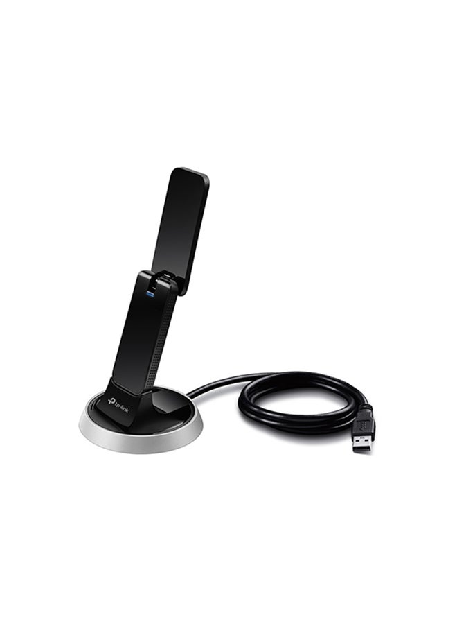 AC1900 High Gain Wireless Dual Band USB Adapter Black