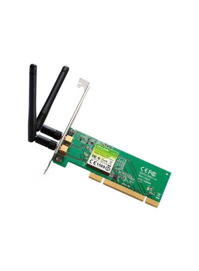 300Mbps Wireless N PCI Adapter Green