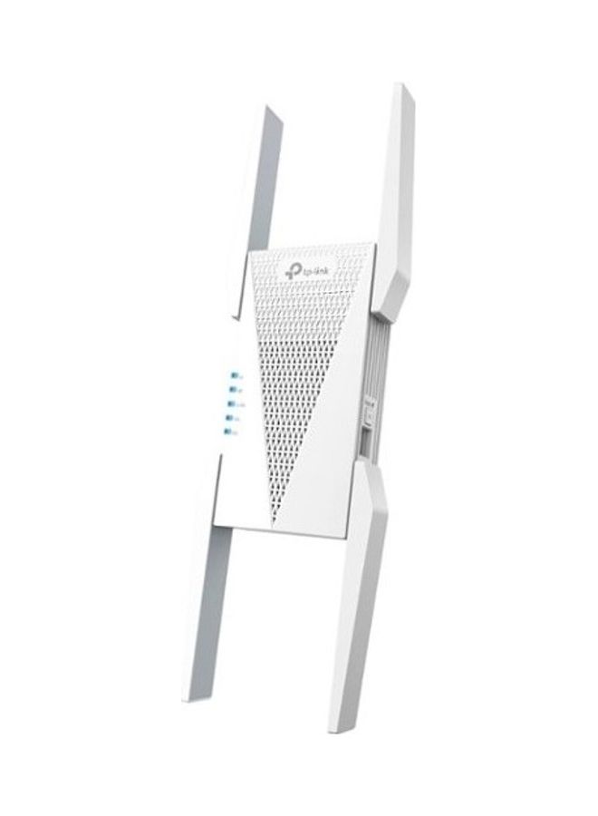 AXE5400 Wi-Fi 6E Range Extender Signal Booster for Home (RE815XE) - Tri-Band Wi-Fi Repeater, Internet Extender with Gigabit Ethernet Port, 6 GHz Band, APP Setup White