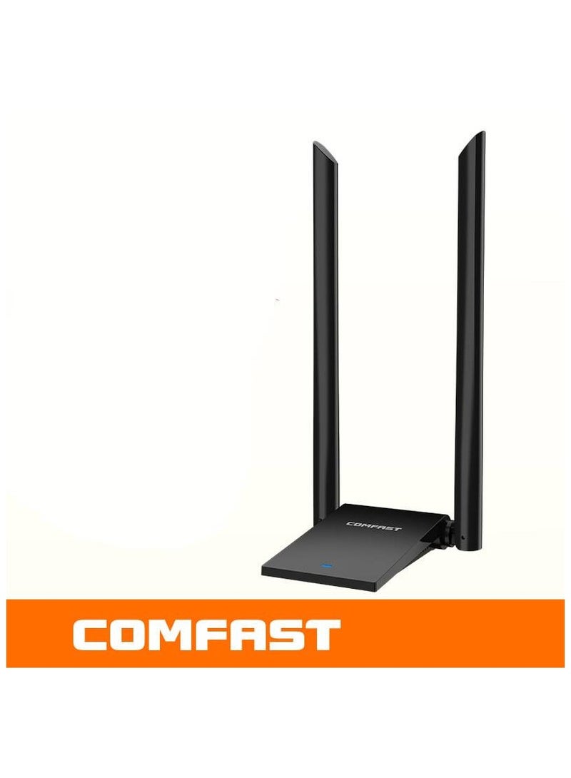 Comfast CF WU782AC driverfree usb wireless network card desktop notebook wifi receiver transmitter