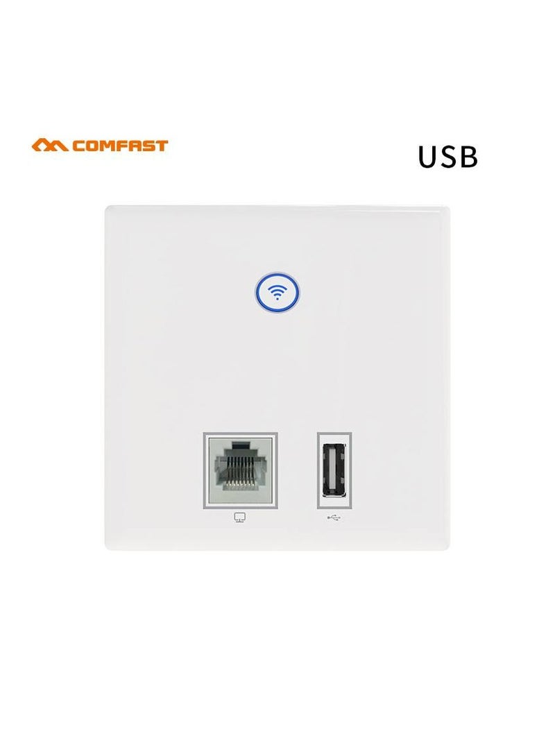 Comfast cf E536N R 300M86 Wireless In Wall Panel AP Hotel WiFi Coverage